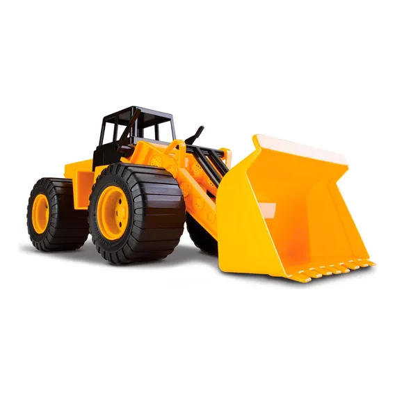Trator De Brinquedo Combo Escavadeira - Cardoso Cor Amarelo Foto 1