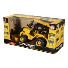 Trator Infantil Garra Agro Combo Menino - Cardoso Cor Amarelo Foto mini 3