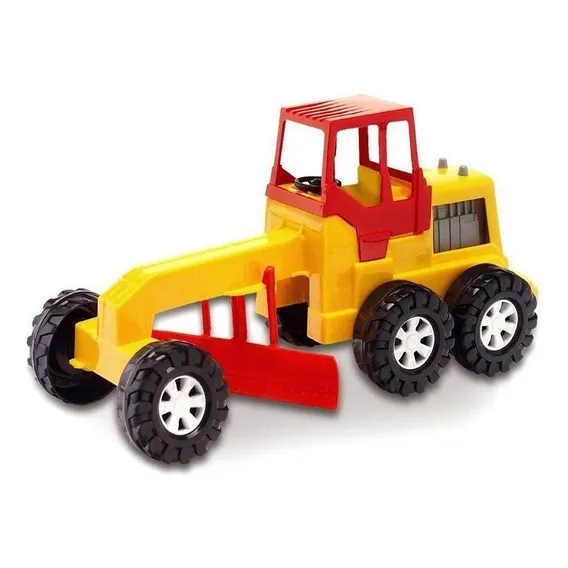 Trator Patrola Maquina Motoniveladora Infantil Brinquedos Cor Sortido Foto 1