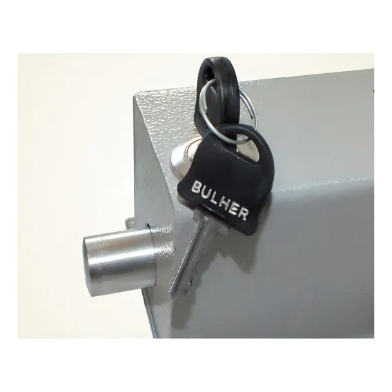 Trava Bulher 10x10x06cm C/ Suporte E Chave Foto 1