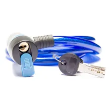 Trava Cadeado Anti Furto Para Bicicleta Moto Portão Foto mini 3