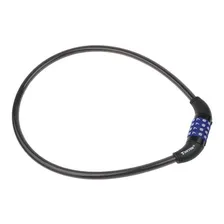 Trava Cadeado Bike Lock Tonyon Senha Cabo Aço Moto/bike Foto mini 4