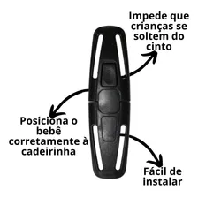Trava Cinto Segurança Infantil Bebe Conforto Cadeirinha Foto mini 1