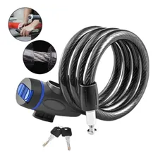 Trava Corrente Cadeado Moto Bicicleta Bike Segurança Foto mini 1