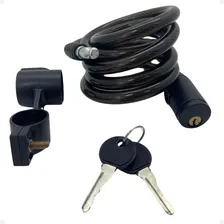 Trava Corrente Cadeado Moto Bicicleta Bike Segurança Estepe 12x150 Foto mini 3