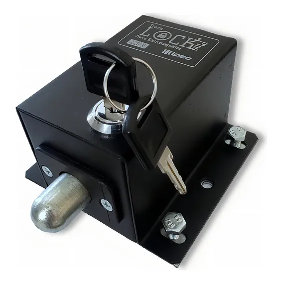 Trava Elétrica Eletromagnética Portão Ipec - 220v Foto 1