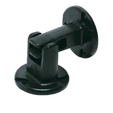 Trava Fixa Porta Madeira Parede Piso Soprano Preto Foto mini 1