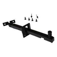 Trava Limitadora ajustavel anti-arrombamento para Janela Basculante Tranca segurança sistema anti furto Haste Frontal Solida Maxim Ar Preta 20cm Sabra Ferragens Foto mini 2