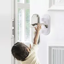 Trava Maçaneta Fechadura Porta Infantil Criança Bebê Foto  mini 1