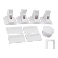 Trava Magnética 4 Peças Para Gaveta Armário Porta Safety 1st Foto mini 4