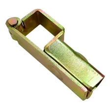 Trava Para Portão Porta N.3 + Cadeado Pado 30mm Cor Dourado Foto mini 2