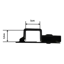 Trava porta cadeado para portao 35 x 50 Tecnotrava cor preto Foto mini 3