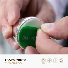Trava Porta Magnetico Prata Comfortdoor Foto mini 4