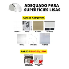 Trava Porta Magnético Prendedor Fixador Batedor Adesivo 3m Foto mini 4