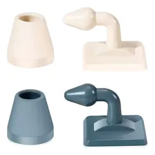 Trava Segurança Prendedor De Porta Anti Impacto Em Silicone Foto mini 1