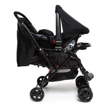 Travel System Reverse Preto Rajado Até 15kg CAX00430 Cosco Kids Foto mini 3