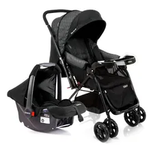 Travel System Reverse Preto Rajado Até 15kg CAX00430 Cosco Kids Foto mini 1