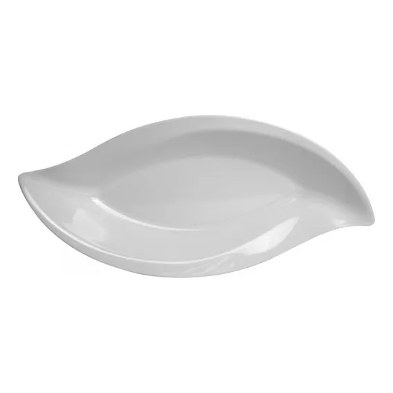 Travessa Funda Folha 25,4cm Melamina Prof. - Gourmet Mix Foto 1