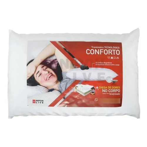 Travesseiro Anti Ronco Magnético Alivia Dor Ortopédico Foto 1