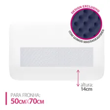 Travesseiro Anti Rugas Duoflex Beauty Face Pillow Cor Branco Foto mini  3