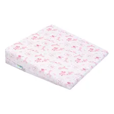 Travesseiro Antirrefluxo Carrinho BebĂȘ 1 Fronha Estampada RemovĂvel e 1 Fronha Lisa 100% AlgodĂŁo 36x36x8 Minasrey Foto mini 2