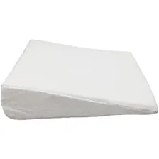 Travesseiro Apoio Anti Refluxo Bebe Rampa Carrinho Branco Foto mini 2