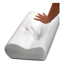 Travesseiro Cervical Coluna Macio Contour Pillow Magnético Cor Branco Foto  mini 1