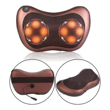 Travesseiro Massageador Alivio Dor Pescoço Pernas Costas Pés 110V/220V Foto mini 1