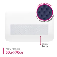 Travesseiro Nasa Beauty Face Pillow Duoflex - BF3100 - Tecnologia Nasa, Anti-rugas E Conforto TerapĂȘutico - Com Capa De Cetim Foto mini 4