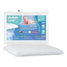 Travesseiro Nasa Nap Baby Recém-nascido Viscoelástico Cor Branco Foto mini  2