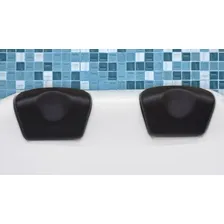 Travesseiro Para Banheira De Hidromassagem Ouro Fino Preto Foto mini 4