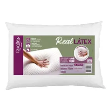Travesseiro Real Latex Duoflex - Ls1108 50x70x14cm Cor Branco Foto  mini 1