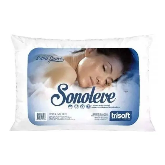 Travesseiro Sono Leve Trisoft Aproveite Foto 1