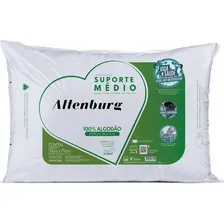 Travesseiro Suporte Médio Percal 180 Fios - Altenburg Cor Branco Tamanho UNICO Foto mini 1