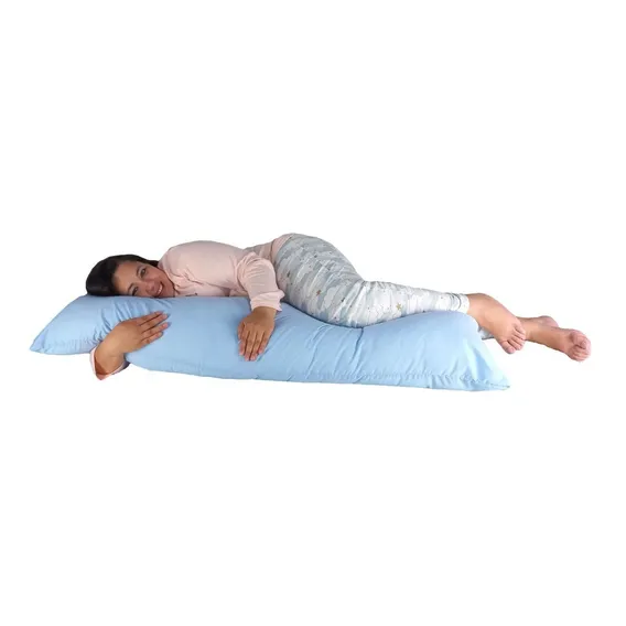 Travesseiro Xuxão Almofada Gigante Comprido Dormir Bem Cor Branco Foto 1