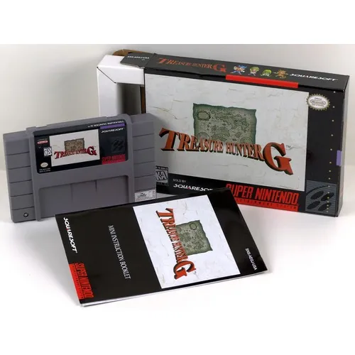 Treasure Hunter G Super Nintendo Snes, Completo Foto 1