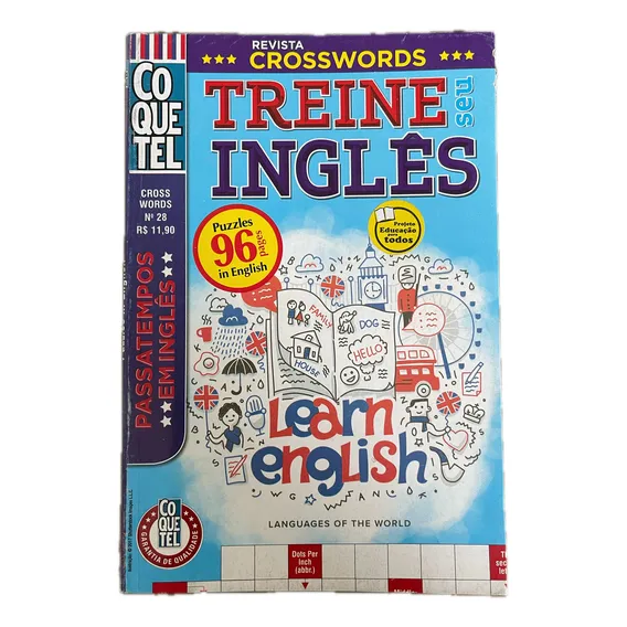 Treine Seu Inglês Ed 28 - Crosswords Coquetel Foto 1