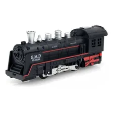 Trem Trenzinho Locomotiva 2 Vagões Com Som E Luz AA Foto mini 4