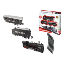 Trem Trenzinho Locomotiva De Brinquedo Com Pista Foto mini 2