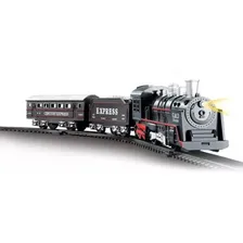 Trem Trenzinho Locomotiva De Brinquedo Com Pista Foto mini 4