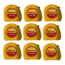 Trena 3m Starrett Com Trava Kit Com 12 Trenas - Ts12-3me Foto mini 2