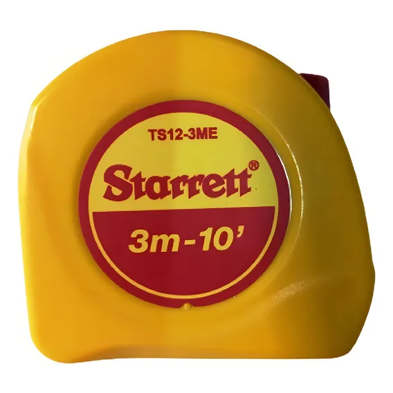 Trena 3m Starrett Com Trava Kit Com 12 Trenas - Ts12-3me Foto 1