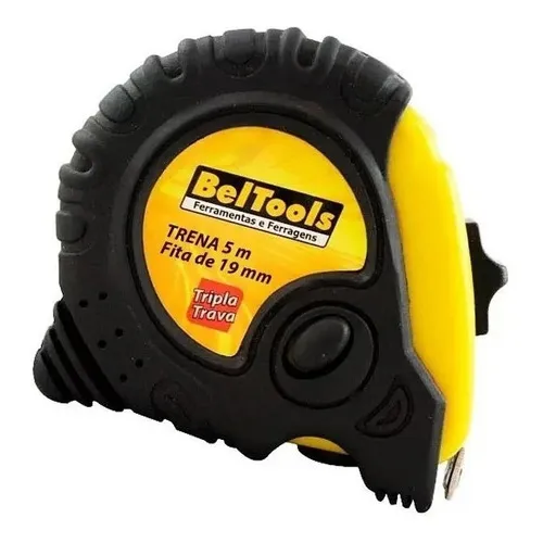 Trena 5m emborrachada 19mm x 5m 16ft Beltools Foto 1