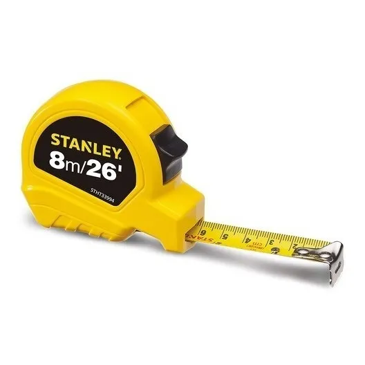 Trena 8 Metros Profissional Freio Manual Stht33994 Stanley Foto 1