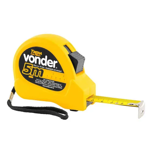 Trena Curta De Aço 5 M X 19 Mm Vonder Foto 1