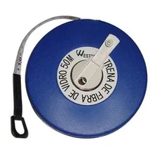 Trena De 50 Metros Fita De Fibra De Vidro Fechada 50m X 13mm Foto mini 1