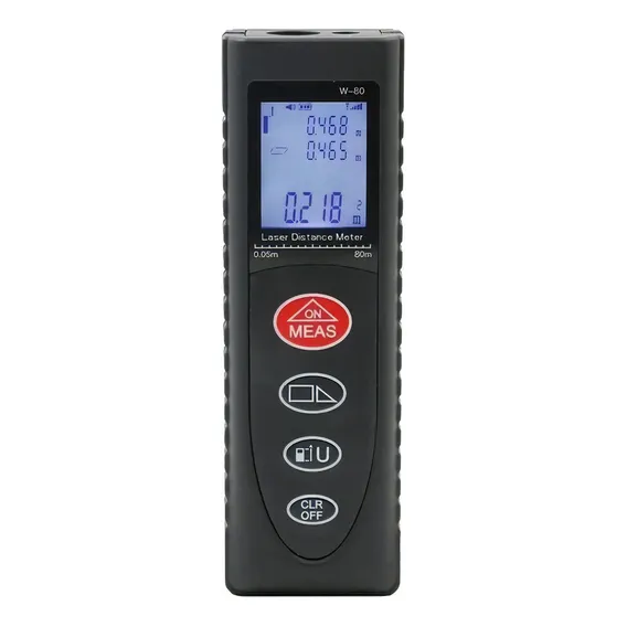Trena Digital - Medidor De Distâncias A Laser Até 80m Foto 1