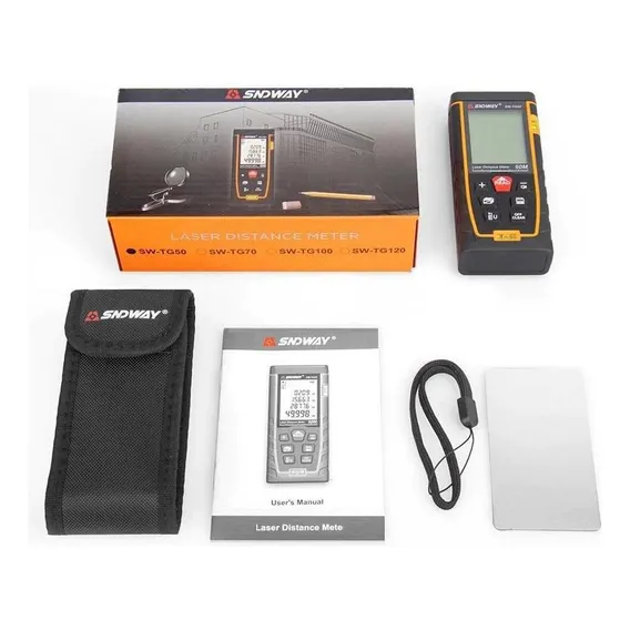 Trena Laser Medidor Digital Sndway 40 Metros Foto 1