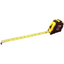 Trena Manual De Aço 10m X 25mm Emborrachada Ponta Magnética Foto mini  2