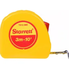 Trena Starret 3 Metros Fita Aço C/trava T12-3 Foto mini 1